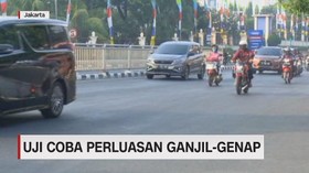 VIDEO: Uji Coba Perluasan Ganjil Genap