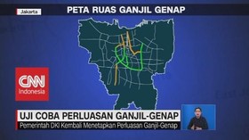 VIDEO: Uji Coba Perluasan Ganjil Genap