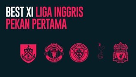 INFOGRAFIS: Best XI Liga Inggris Pekan Pertama