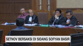 VIDEO: Setnov Bersaksi di Sidang Sofyan Basir