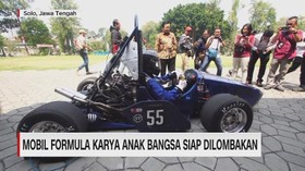 VIDEO: Mobil Formula Karya Anak Bangsa Siap Dilombakan
