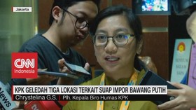 VIDEO: KPK Geledah 3 Lokasi Terkait Suap Impor Bawang Putih