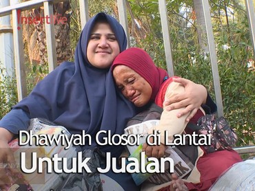 Terkejut, Lihat Dhawiya Jadi Penjual Keliling