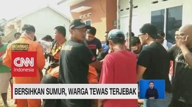 VIDEO: Bersihkan Sumur, Warga Tewas Terjebak