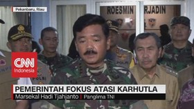 VIDEO: Pemerintah Fokus Atasi Karhutla