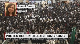 VIDEO: Protes RUU Ekstradisi Hong Kong