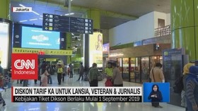 VIDEO: Diskon Tarif KA Untuk Lansia, Veteran & Jurnalis