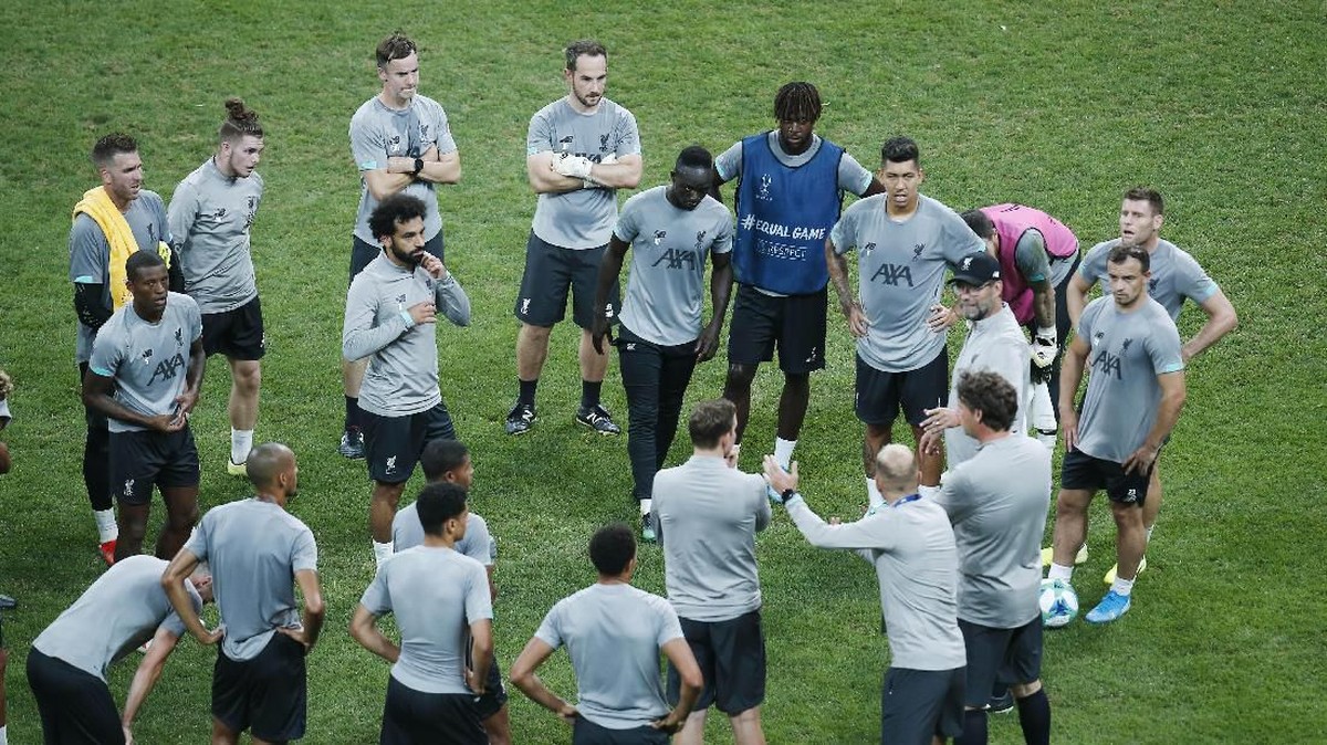 FOTO: Liverpool dan Chelsea Serius Hadapi Piala Super Eropa