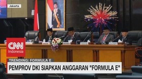 VIDEO: Pemprov DKI Siapkan Anggaran 'Formula E'