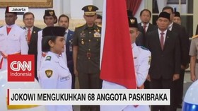 VIDEO: Jokowi Mengukuhkan 68 Anggota Paskibraka