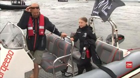 VIDEO: Aktivis Greta Thunberg Berlayar Menuju KTT Iklim PBB
