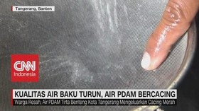 VIDEO: Waduh! Kualitas Air Baku Turun, Air PDAM Bercacing