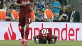 FOTO: Kalahkan Chelsea, Liverpool Angkat Piala di Awal Musim Liverpool meraih gelar Piala Super Eropa 2019 setelah mengalahkan Chelsea melalui babak adu penalti di Stadion Besiktas Park, Istanbul, Turki, Kamis (15/8) WIB.