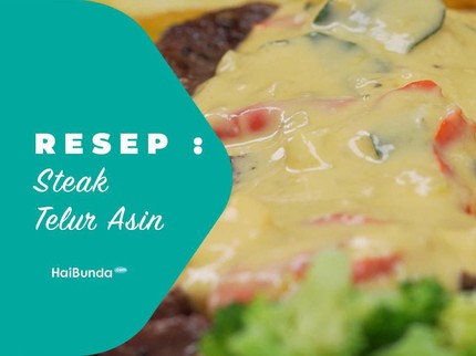 Resep Steak Telur Asin