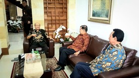 Hadiri Kongres Pancasila di Yogya, JK Jenguk Syafii Maarif