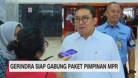VIDEO: Gerindra Siap Gabung Paket Pimpinan MPR