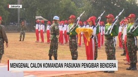 VIDEO: Mengenal Komandan Pasukan Pengibar Bendera