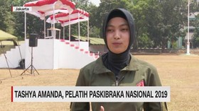VIDEO: Ini Tashya Amanda, Pelatih Paskibraka Nasional 2019