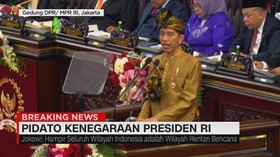 VIDEO: Berbaju Adat Sasak, Jokowi Sampaikan Pidato Kenegaraan