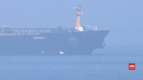 VIDEO: Inggris Lepaskan Kapal Tanker Milik Iran