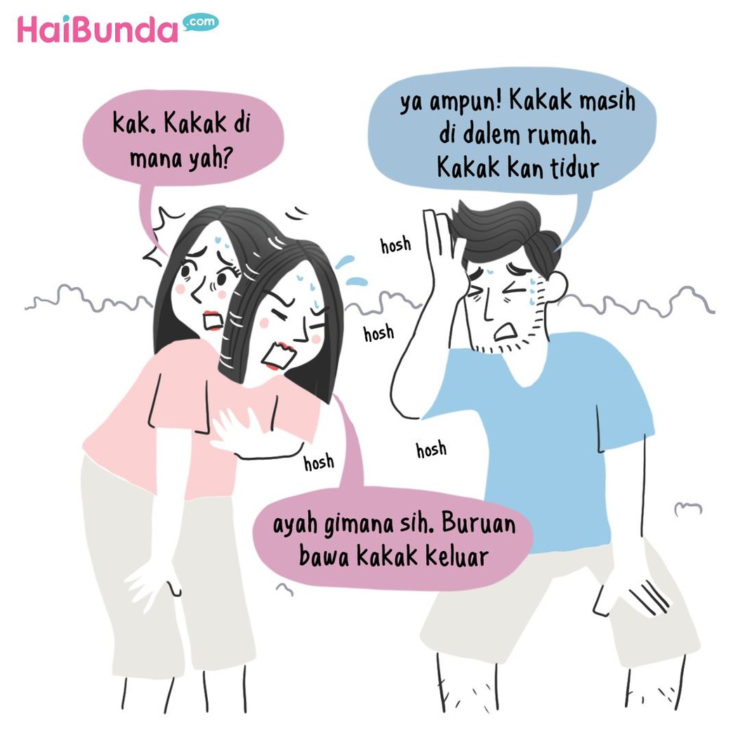Begini pengalaman Bunda di komik ini dan keluarga ketika terjadi gempa bumi. Kalau keluarga Bunda punya pengalaman apa? Share yuk.
