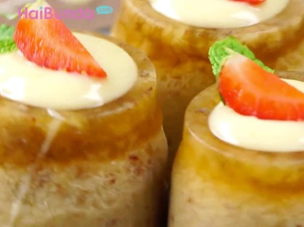 Resep Puding Kurma Fla Vanila, Tekstur Lembutnya Membuai Mulut