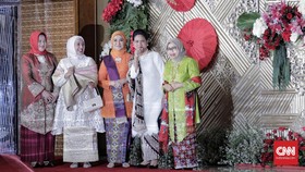FOTO: 'Busana-busana Terbaik' di Karpet Merah Sidang Tahunan