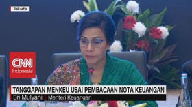 VIDEO: Sri Mulyani Tanggapi Pembacaan Nota Keuangan Jokowi