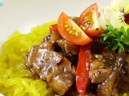 Resep Mi Glosor Black Pepper, Olahan Lezat dari Daging Sapi