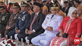 Anies Jadi Inspektur Upacara HUT RI di Pulau Reklamasi