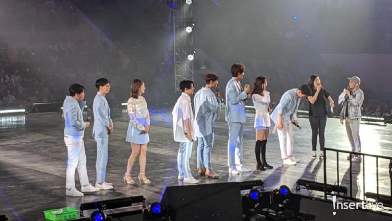 6 Keseruan Fan Meeting Running Man di Indonesia Para personel Running Man akhirnya tiba di Indonesia untuk menyapa para penggemar mereka pada Sabtu (17/8).