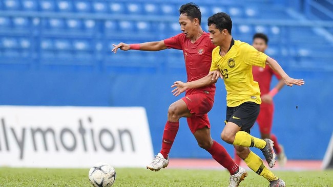 Timnas Indonesia U-18 unggul telak 5-0 atas Myanmar di perebutan tempat ketiga Piala AFF U-18 2019 di Stadion Stadion Thong Nhat, Senin (19/8).