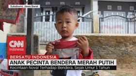 VIDEO: Noval, Anak Pecinta Bendera Merah Putih