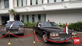 HUT RI, Mobil Kepresidenan Era Soeharto Dipajang di Istana