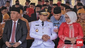 Upacara HUT RI di Pulau Reklamasi, Anies Singgung Toleransi