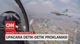 VIDEO: Atraksi Flypass TNI AU di HUT RI Ke-74