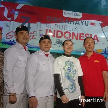 Perasaan Aaliyah Massaid Usai Kibarkan Merah Putih di Dalam Air