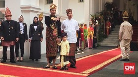 Upacara HUT RI, Jokowi dan Pejabat Negara Kenakan Baju Adat