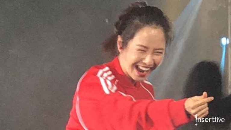 Running Man baru saja melangsungkan fan meeting mereka di Istora Senayan, Jakarta Pusat, Sabtu (17/8). Para personelnya pun mempu memukau penonton yang hadir