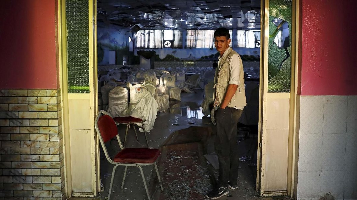 FOTO : Ledakan Bom saat Pesta Pernikahan di Afghanistan
