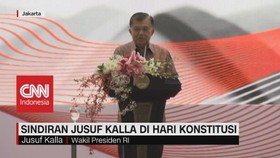 VIDEO: Sindiran Jusuf Kalla di Hari Konstitusi