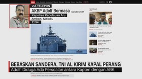 VIDEO: Bebaskan Sandera, TNI AL Kirim Kapal Perang