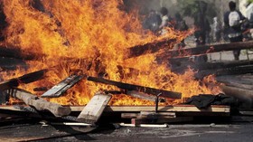Napi Lapas Tuminting Manado Mengamuk dan Bakar Gedung