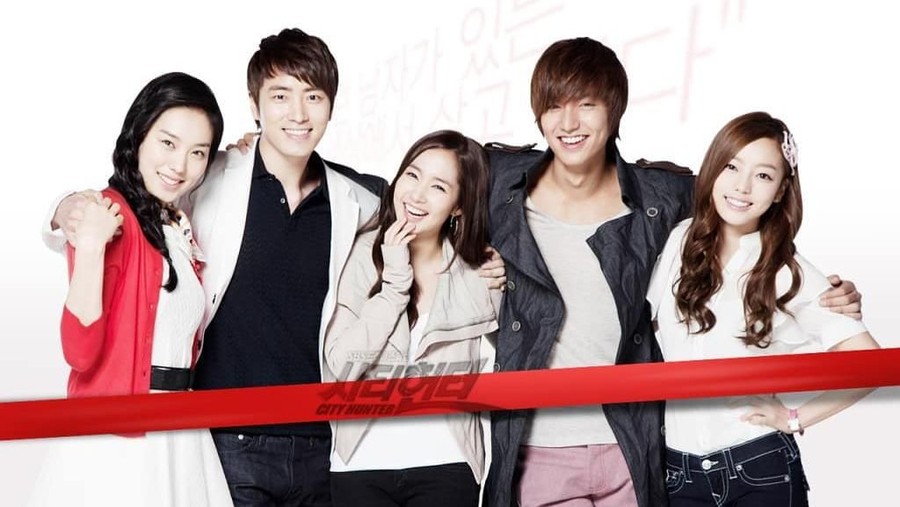 2. City Hunter Lima drama Korea yang bertemakan balas dendam.