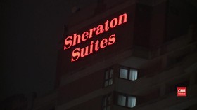 VIDEO: Penembakan di Hotel Sheraton The Plaza Lukai 4 Orang