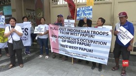 VIDEO: Warga Filipina Unjuk Rasa Desak Pembebasan Papua Barat