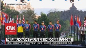 VIDEO: Pembukaan Tour De Indonesia 2019