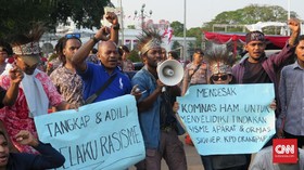 Tokoh Papua di Jakarta Minta TNI-Polri Usut Insiden Surabaya