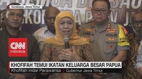 VIDEO: Khofifah Temui Ikatan Keluarga Besar Papua