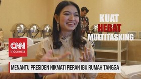 VIDEO: Menantu Presiden Nikmati Peran Ibu Rumah Tangga